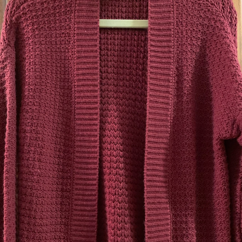 Red Cardigan - Picture 2 of 3
